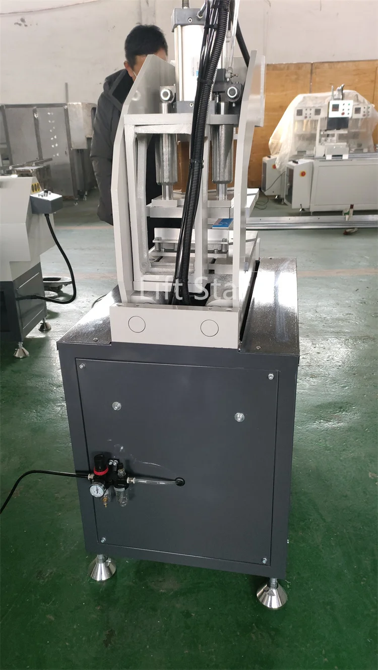 new design four point upvc window pvc profile single head welding machine
