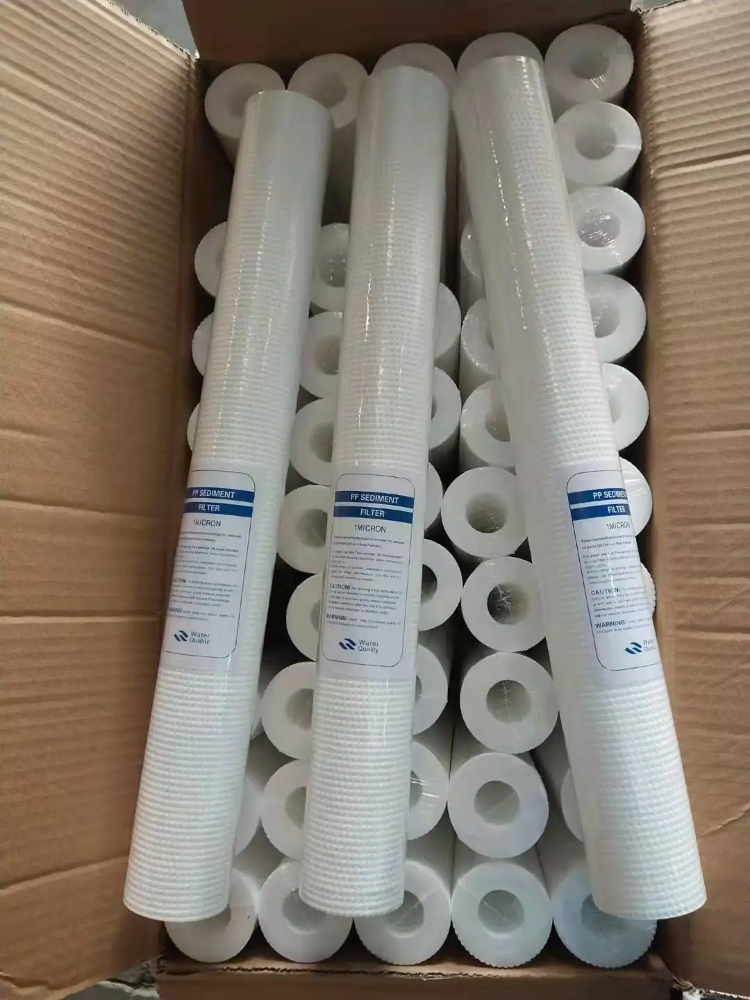 Melt Blown Cartridge Micro Filter 20inch 1Micron  5Micron PP Sediment Filter Cartridge