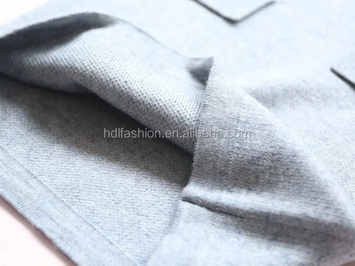 Custom knitted cotton sleeveless casual kids baby girls sweater dress with bow and pockets