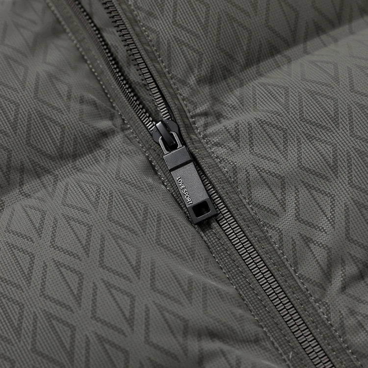 Superior quality smooth fabric outdoor winter warm coats waterproof plus size quilted duck down jackets