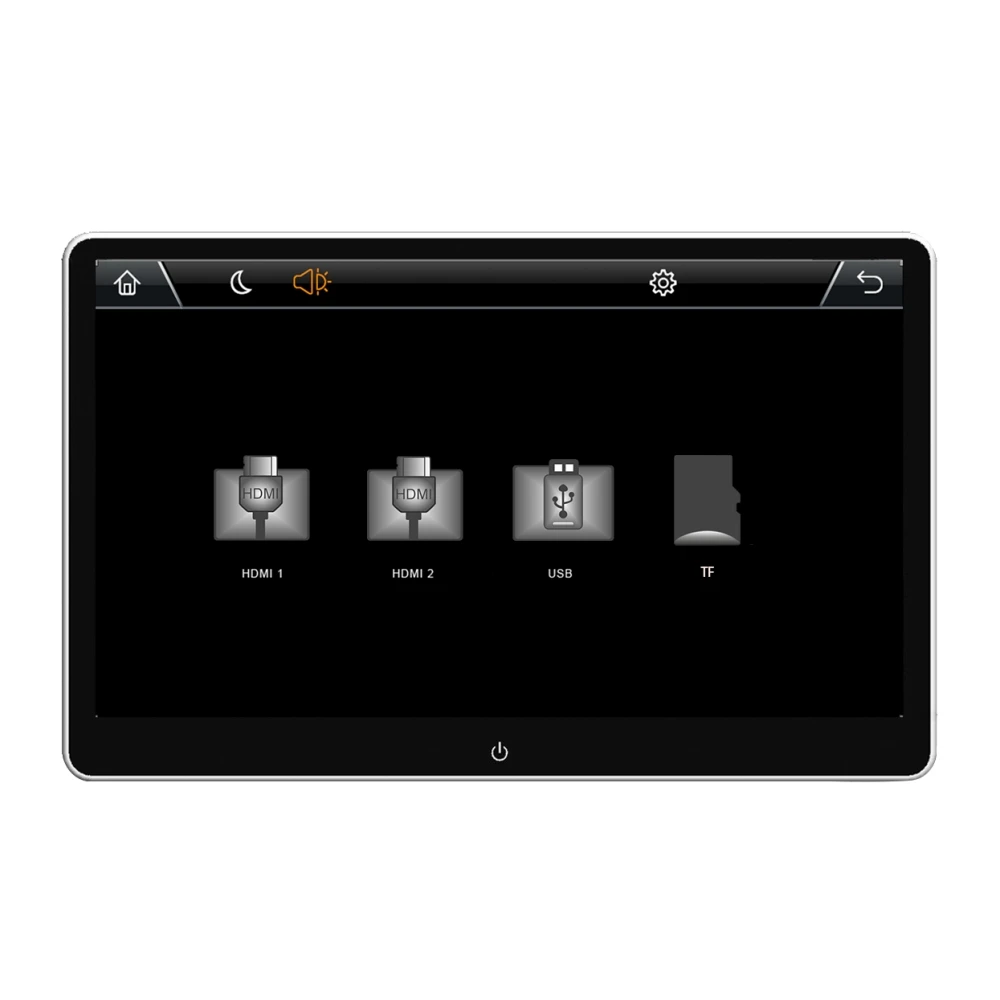 11.6 inch Two-way HDMI Input 1080P MP5 Monitor Car Headrest TV