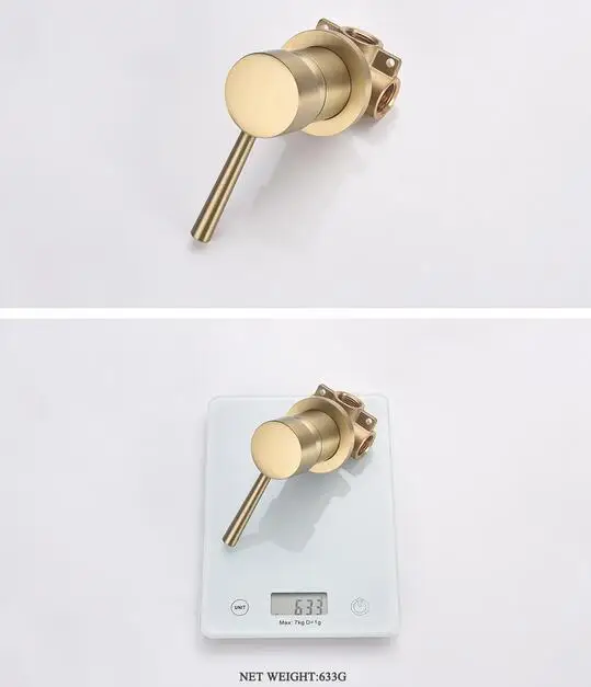 Wall Mounted 9 Inch  Shower Head Washroom Rain Shower Complete Mixer Set Bathroom Kit Shower System with Rough-in Valve