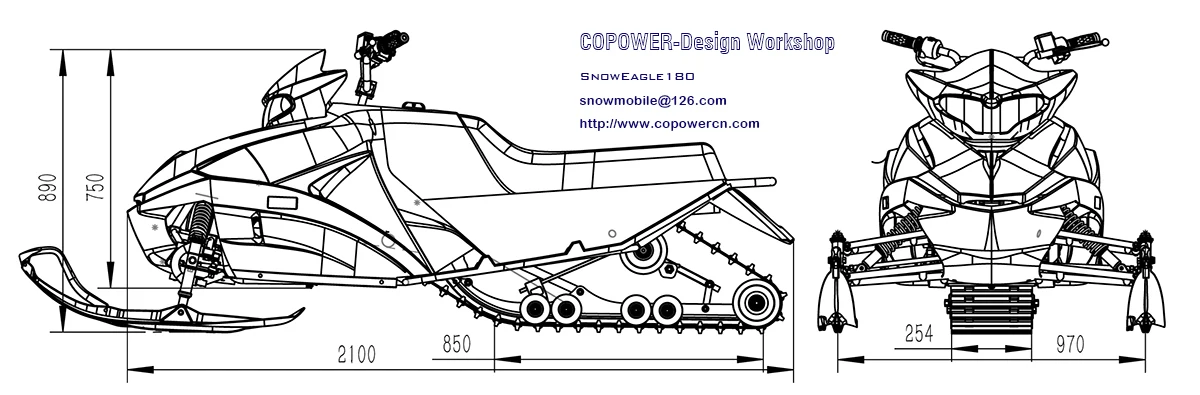 Детский Электрический снегоход COPOWER E3000, Электрический Снежный автомобиль, Электрический Снежный скутер на продажу (Прямая поставка с завода)