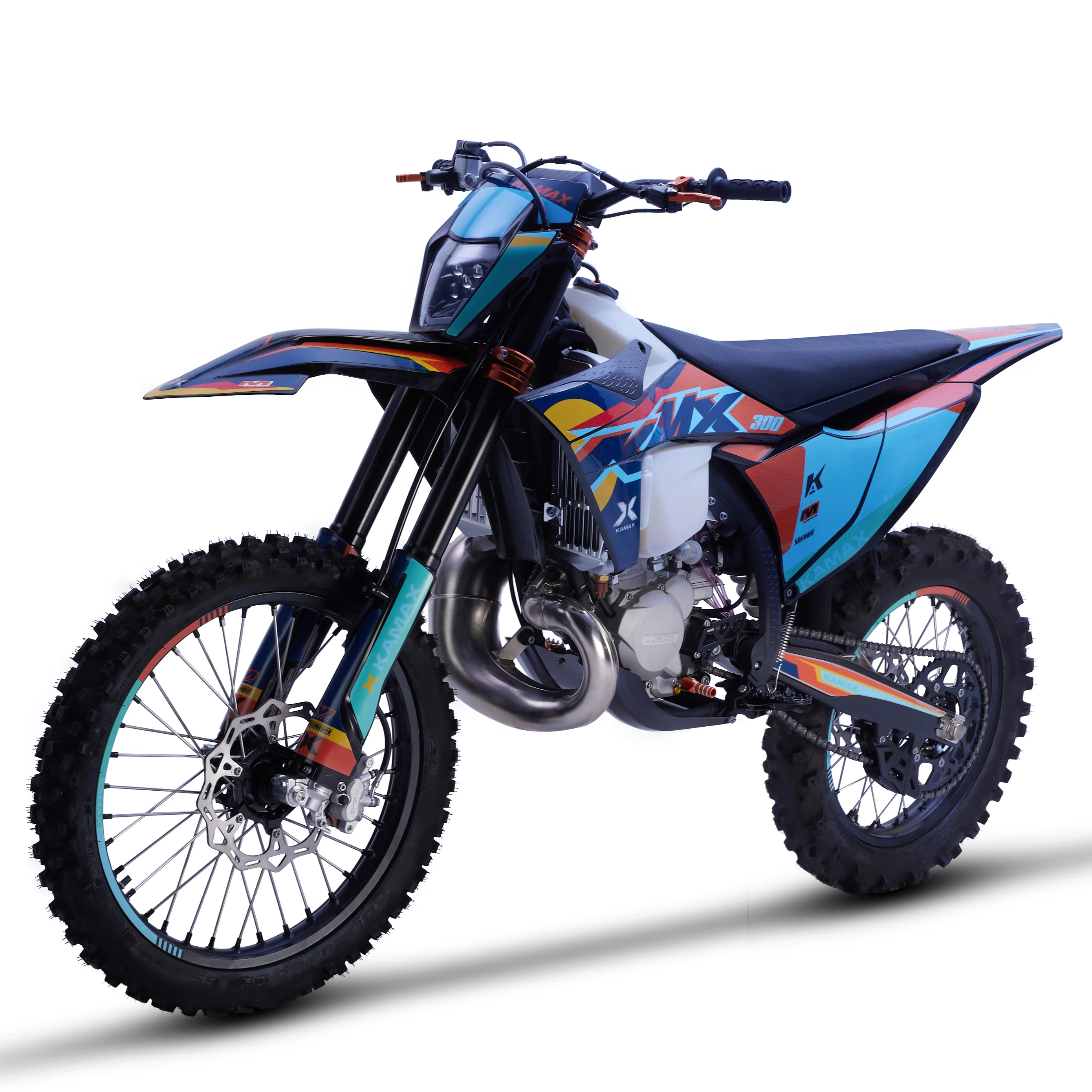 2024 Kamax мотоцикл K23 300cc 2-тактный велосипед водяное охлаждение дисковый тормоз светодиодный свет