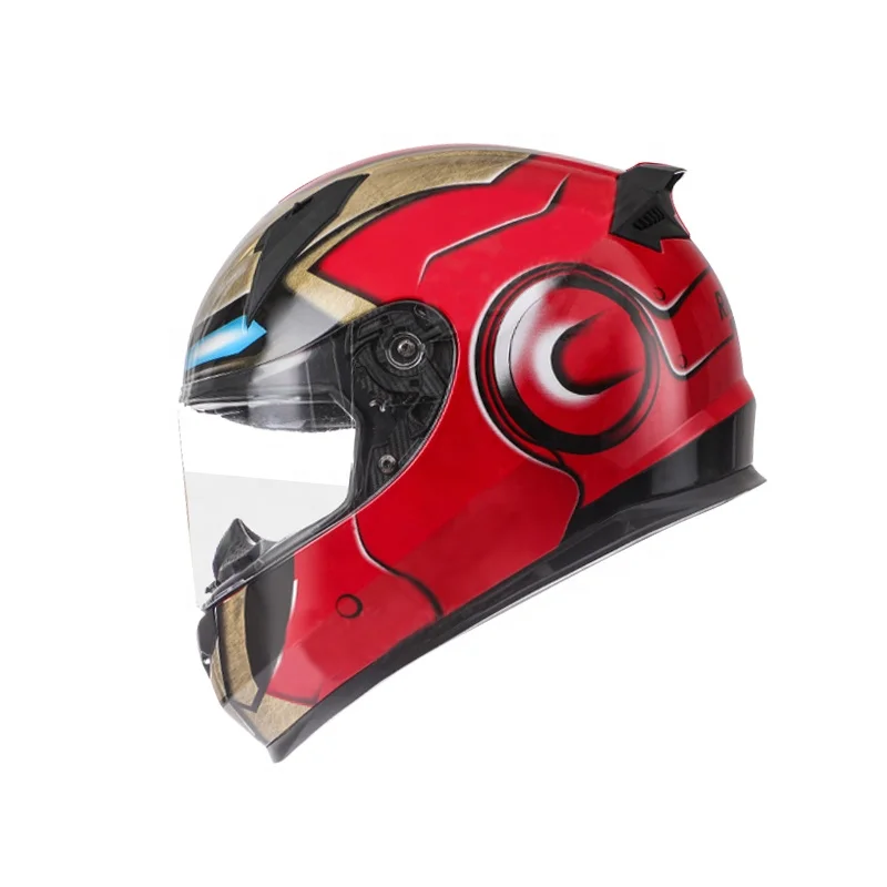 Wholesale motorcycle helmets full face helmet racing man casco para