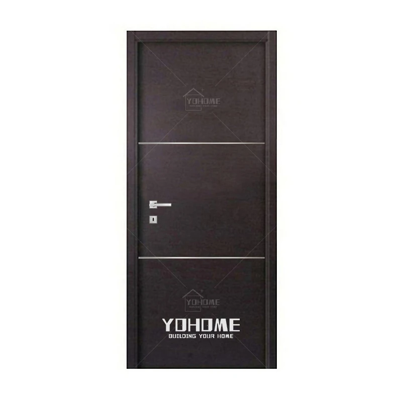 Germany hdf plywood door wooden oak inside door design soundproof door for apartment