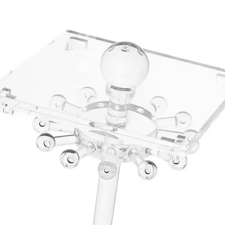 Choice Fun Wholesale Rotating Jewelry Organizer Display Stand Cube Countertop with Sticker Logo