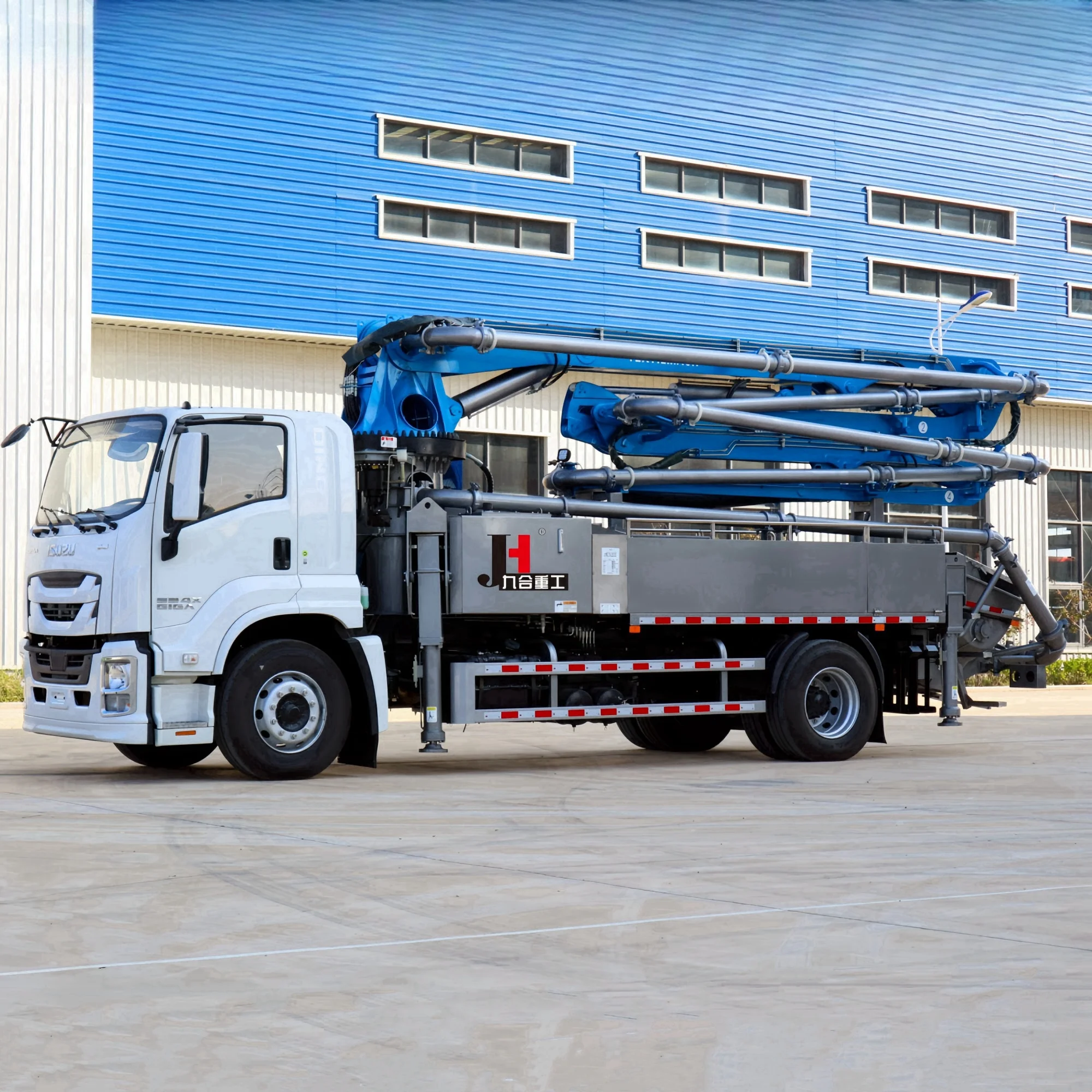 JIUHE Factory Price Cement Concrete Pump 25m 30m Cement Concrete Pump Truck