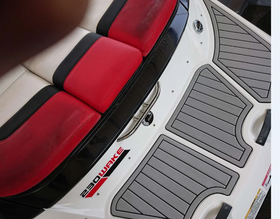 Komin Sport Custom EVA Foam Traction Mat for Jet Ski Seadoo Wake 230