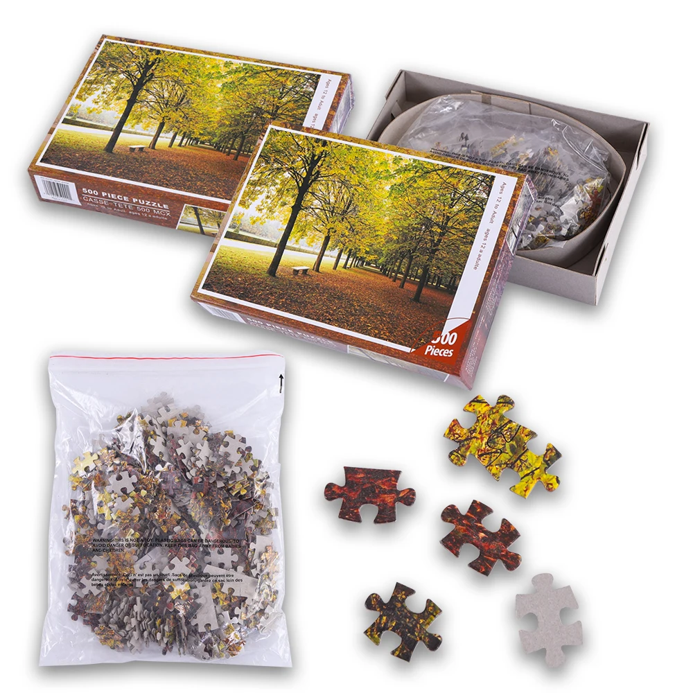 500 pieces of adult personality puzzle game, DIY puzzle gift
