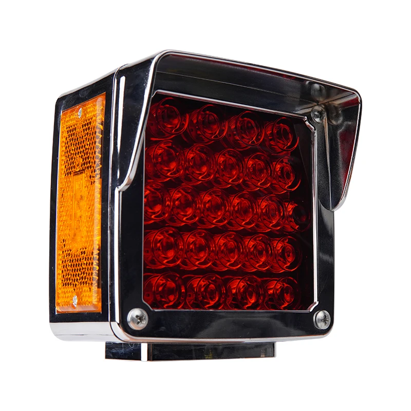 75W Trailer tail LED bulb, waterproof IP68, truck off-road vehicle led trailer red and yellow tail light kit