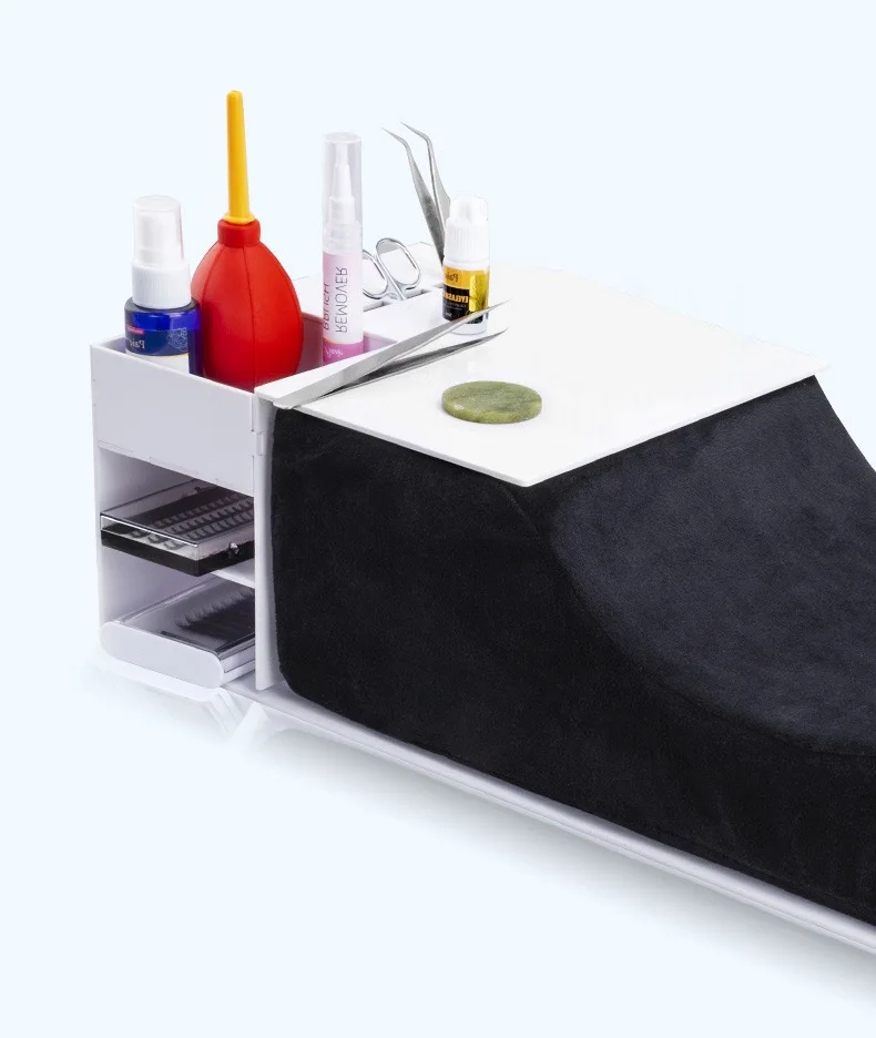 Printed Logo Acceptable various colors available eyelash extensions pillows memory foam Lash Pillow