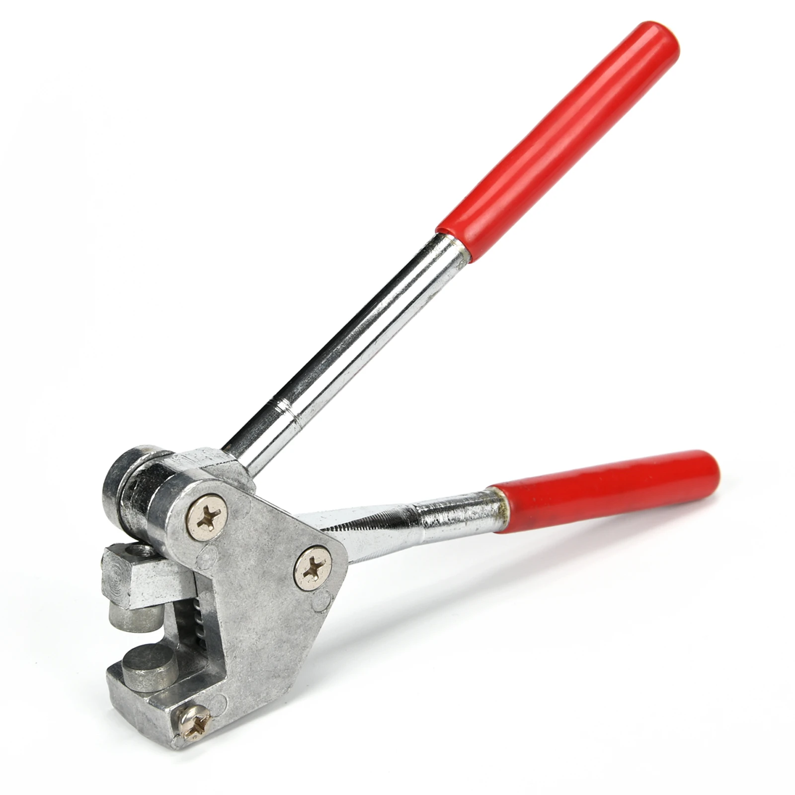 6.5 inch Sealing Pliers Security Plastic 0.39 inch Crimping Range Coated Red Handle Electric Meter Lead Seal Plier