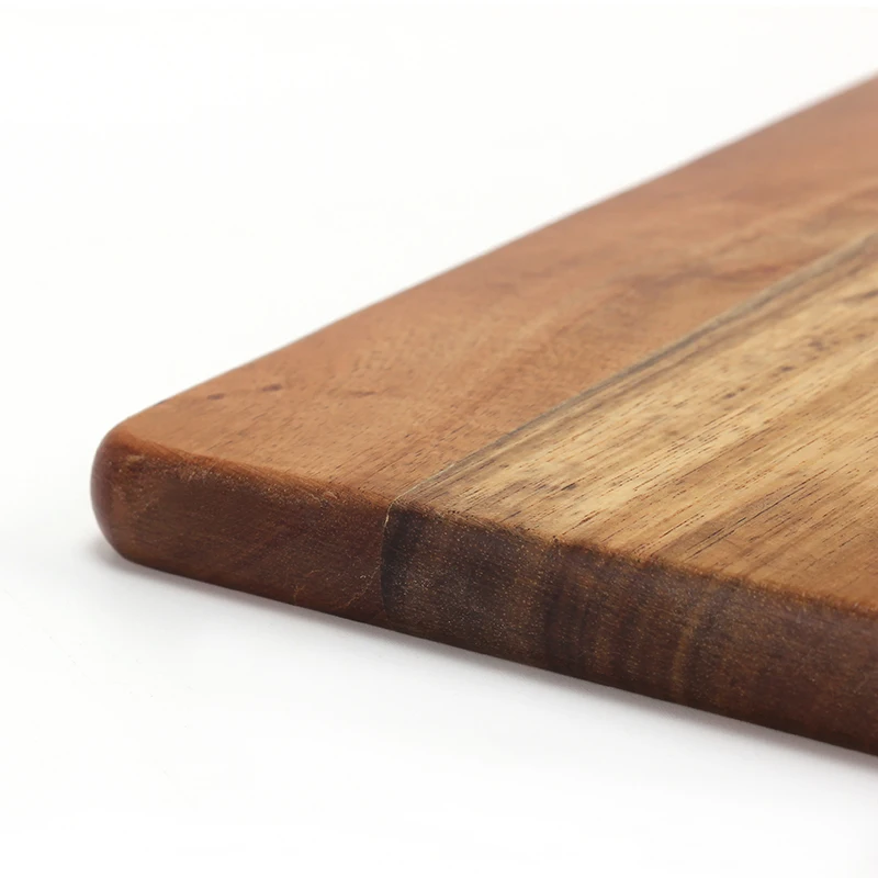 OEM Logo Design Beech Fruit Cheese Wooden Chopping Board Wood live edge cutting board