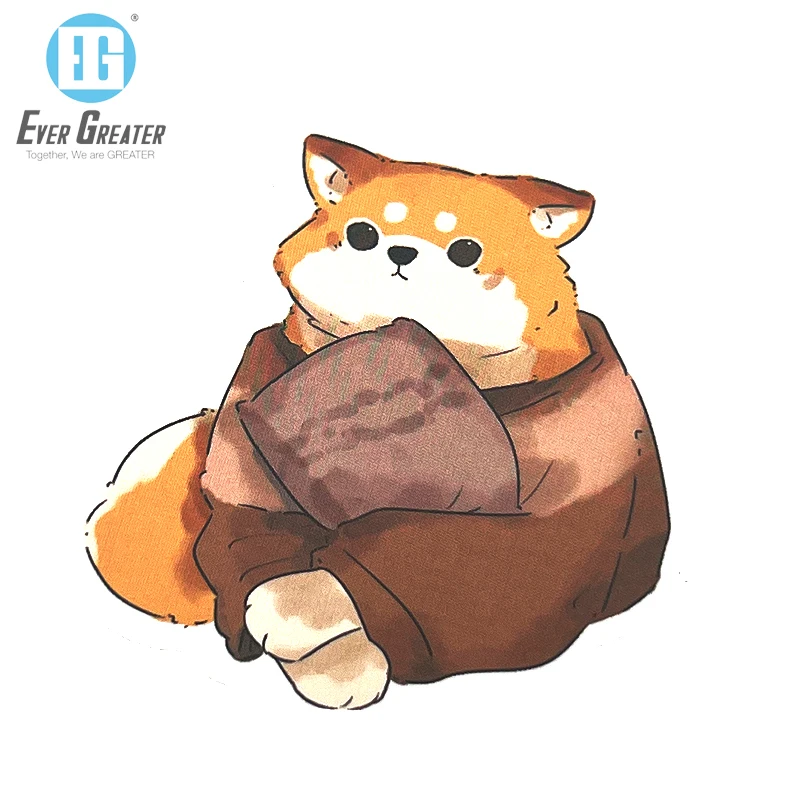 Custom Design Decorative Glass Stickers Permanent Transfer Sticker