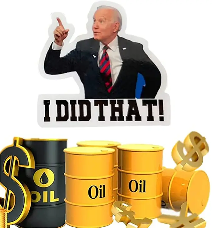 50Pcs Biden I Did That Stickers 3inch PVC Joe Funny
