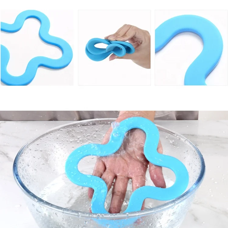 
Wholesale Cross Shape Kitchen Utensils Silicone Baking Mat Anti Slip Hot Pads Pot Holder 