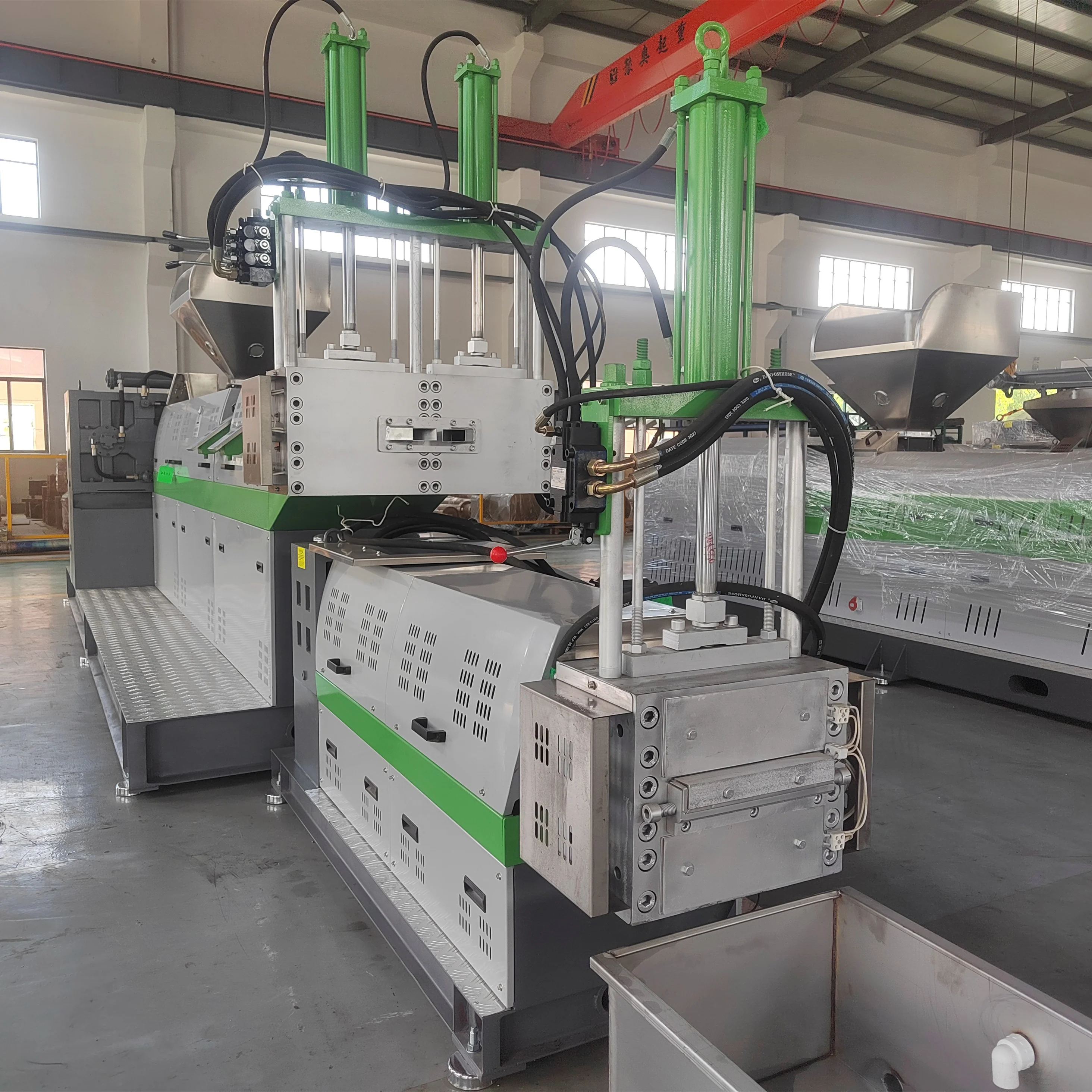 Plastic recycling machine abs pp pe ps plastic grinder granulator granule making machinery