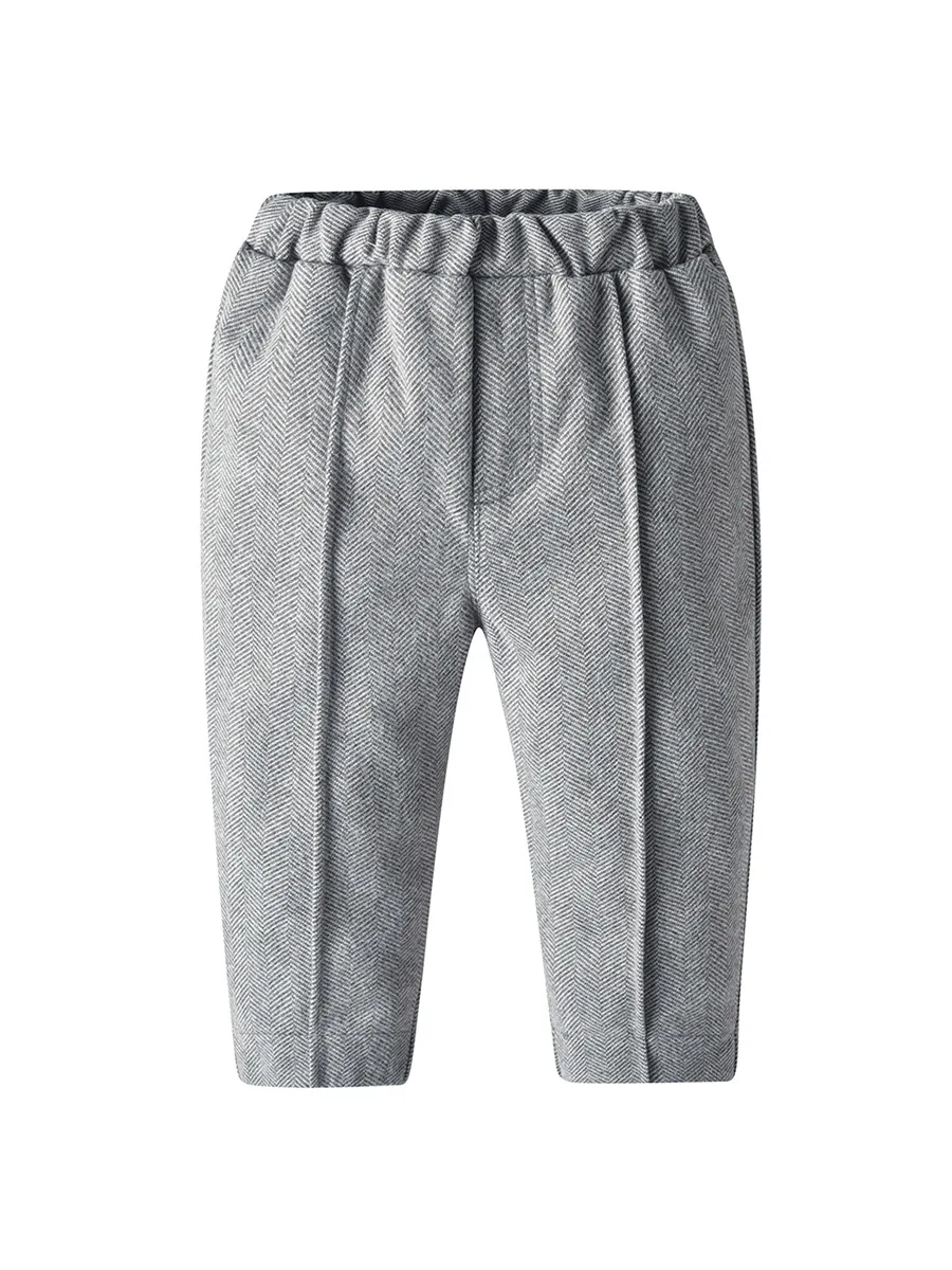 Wholesale Newborn Infant Boy Gentleman Outfits Suits Long Sleeve Romper Shirts+Pants+Vest+Hat 4PCS Clothes Set