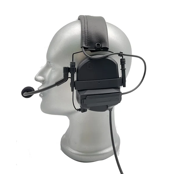 Tactical headsets with electronic noise reduction