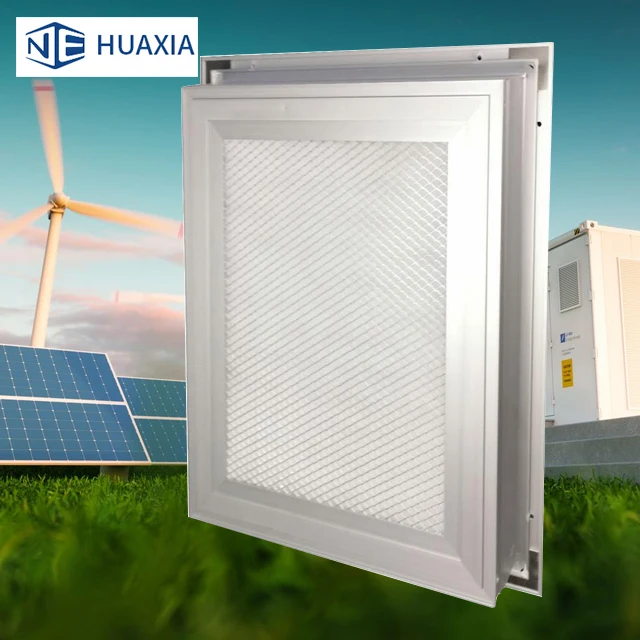 Aluminum alloy screen Ventilation air Vent heat dissipating Louver For Electrical Equipment Cabinet