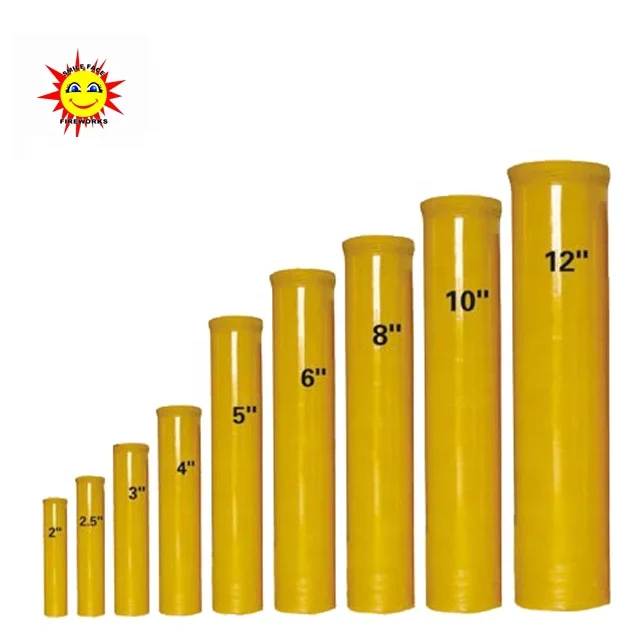 Liuyang Happiness fireworks 8 inch fiberglass mortars tubes for shell fireworks display