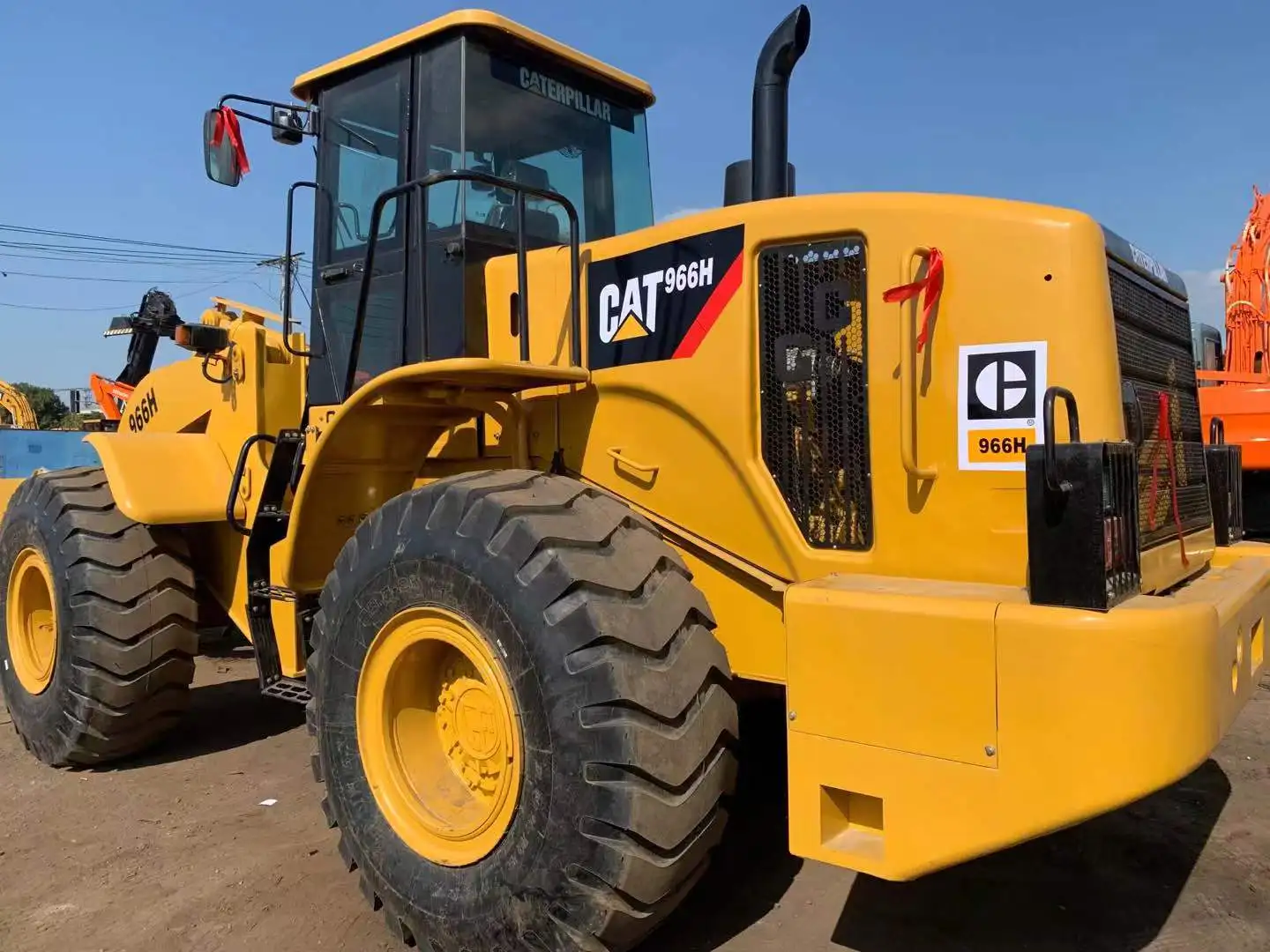 Фронтальный погрузчик cat 966H б/у Япония caterpillar 950 950b 950c 950d 950e 950f 950g 950h продажа фронтальных