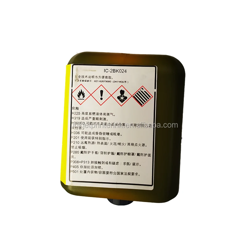 black ink  inkjet ink IC-2BK024  for Domino inkjet printer