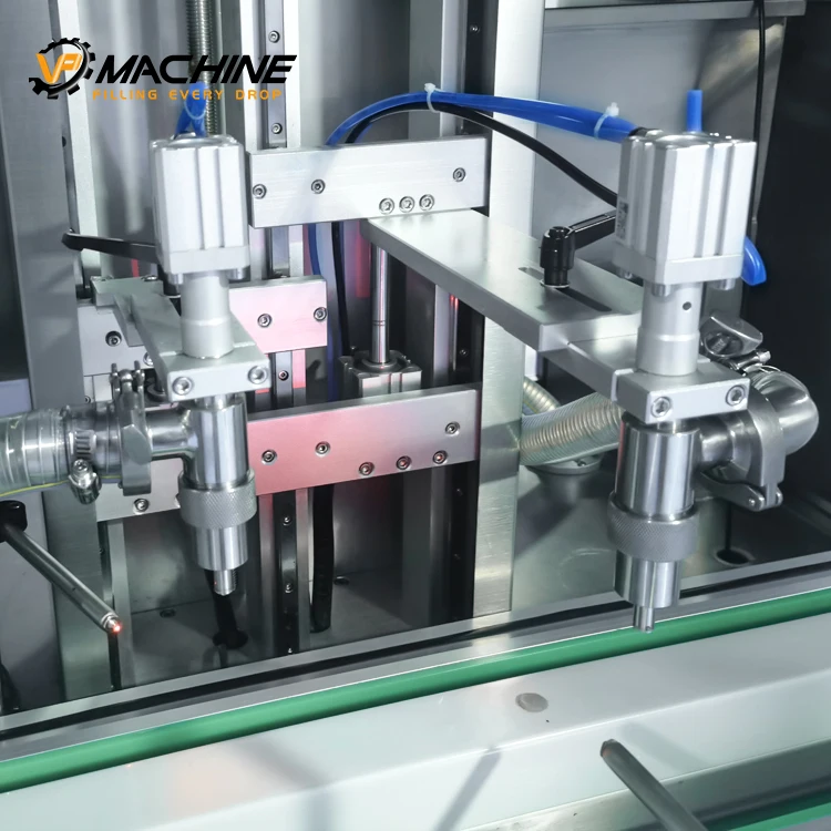 Factory product linear pasta liquid automatic liquid filling machine conveyor