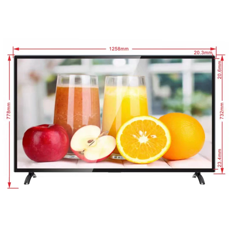 Hot Selling LCD TV Flat Flat Hotel Home Furnishing 32 50 55 65 Inch TV 4K Smart LCD