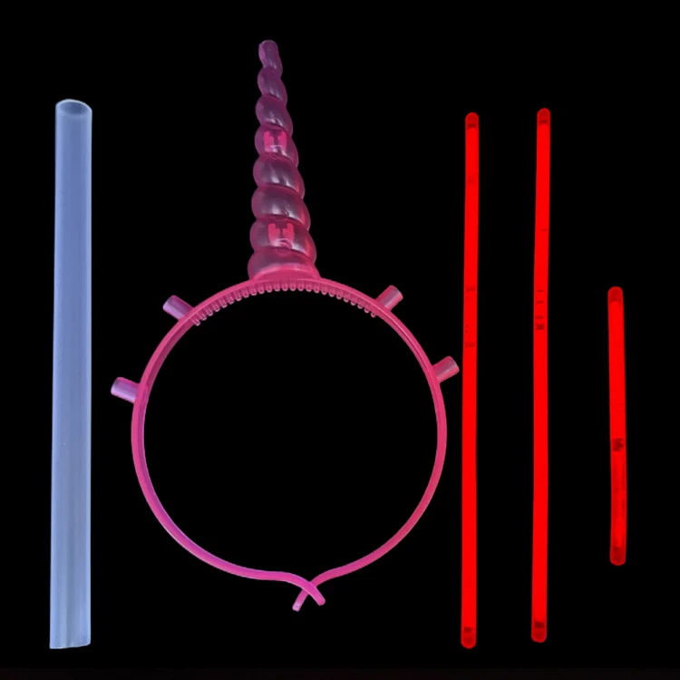 professional magic wand unicorn headband star shape dance party glow sticks