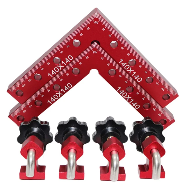 Wood working tools and clamps 2 pcs wood square clamp positioning squares wood working tools DIY 90 degree precision positioning