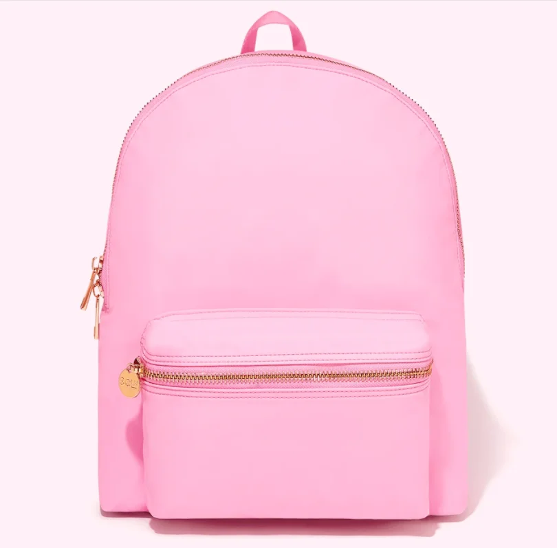 Оптовая продажа Детские нейлоновые рюкзаки Monogrammed для девочек сумка подгузников рюкзак с нашивками