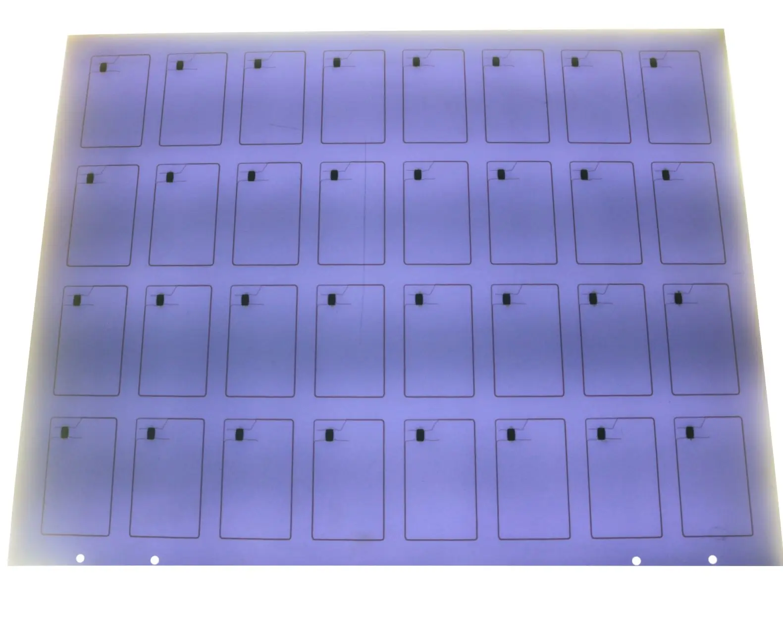 Новейший продукт микрочипы rfid Контроль доступа ПВХ инкрустация rfid с ISO 14443 M1 S50 чип для ID карты