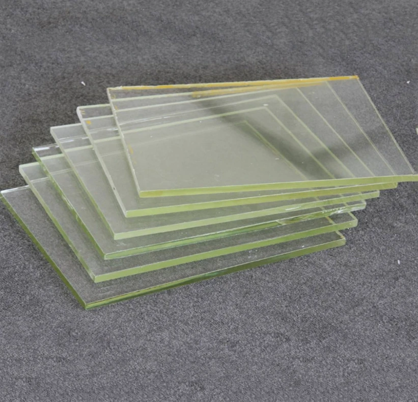 Wholesale medical lead glass x-ray lead glass PB glass for observation window