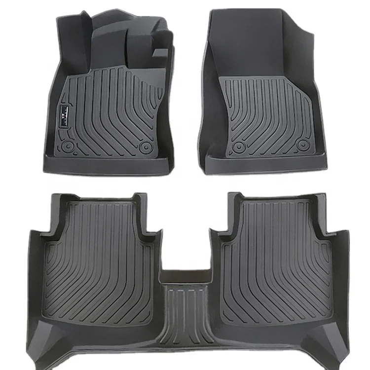 Foreign trade wholesale high-quality waterproof  scratch-resistant and wear-resistant easy-to-clean PTE car floor mats