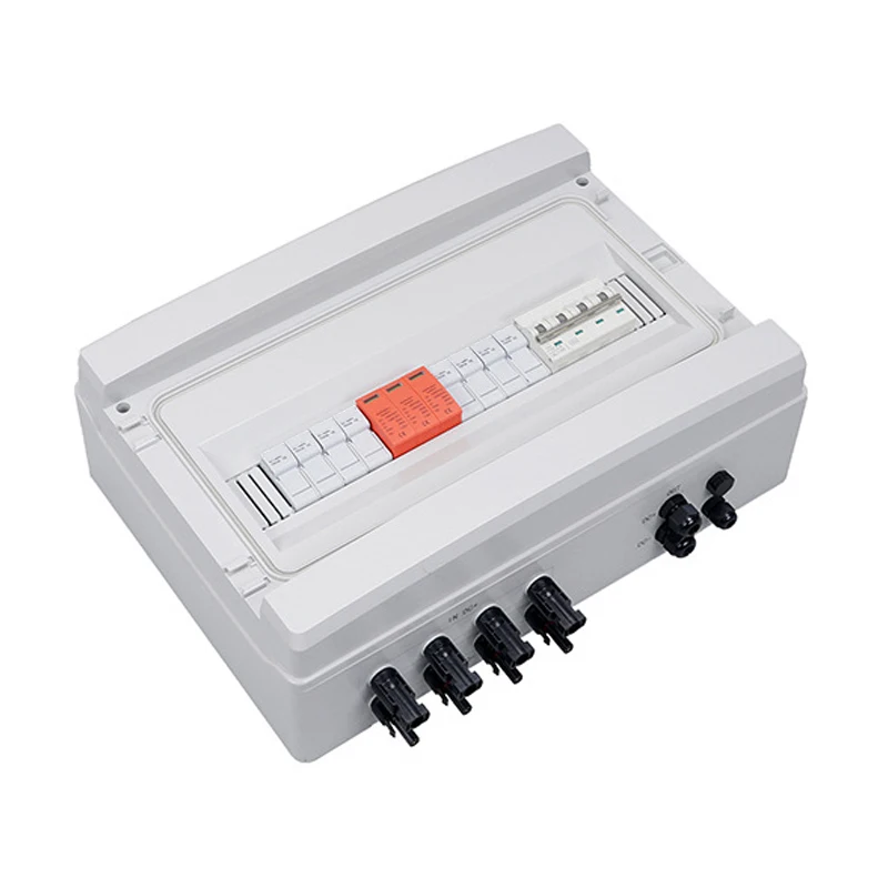DC1000V 4in 1out PV Array Photovoltatic Solar Distribution Box Solar Combiner Box 4 String