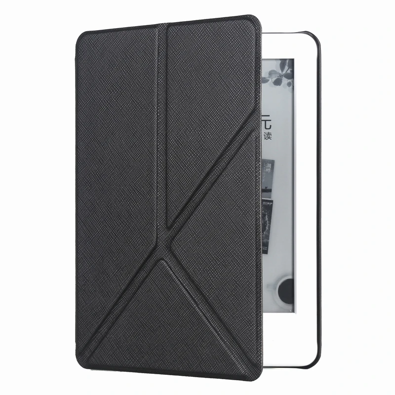 Slim Lightweight Ultra Thin Leather Flip Cover Case with PC Back Cover Case Sleep/ Wake Up Function for Kindle 10th/Lite 658