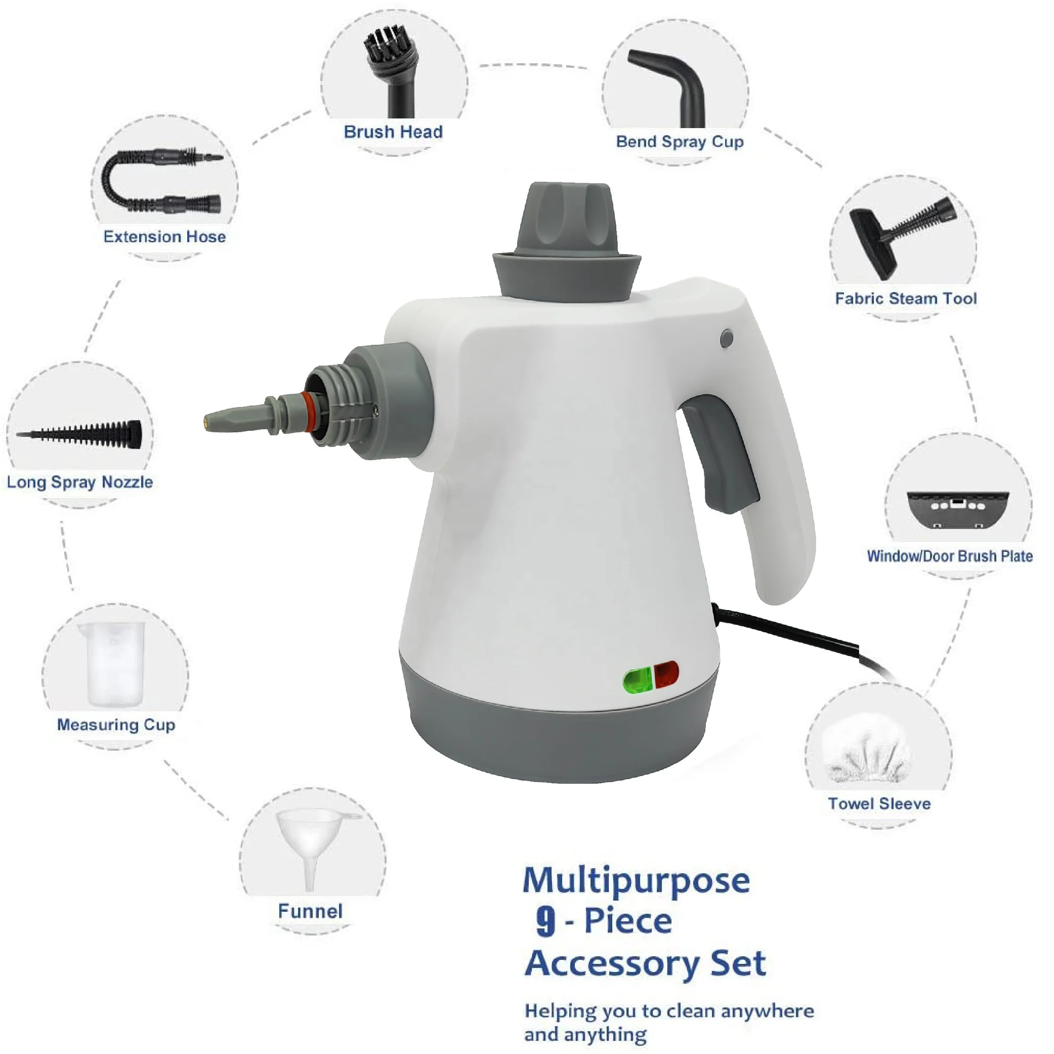 New Household Fabric portable steam cleaner car Electric steamer High Temperature cloth steam cleaner machine