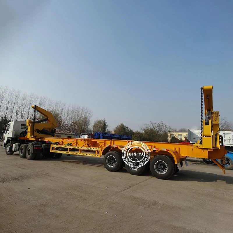 Good condition Container Side Lifter 40ft  37 Ton Side Loader Lift Truck Trailer For Sale