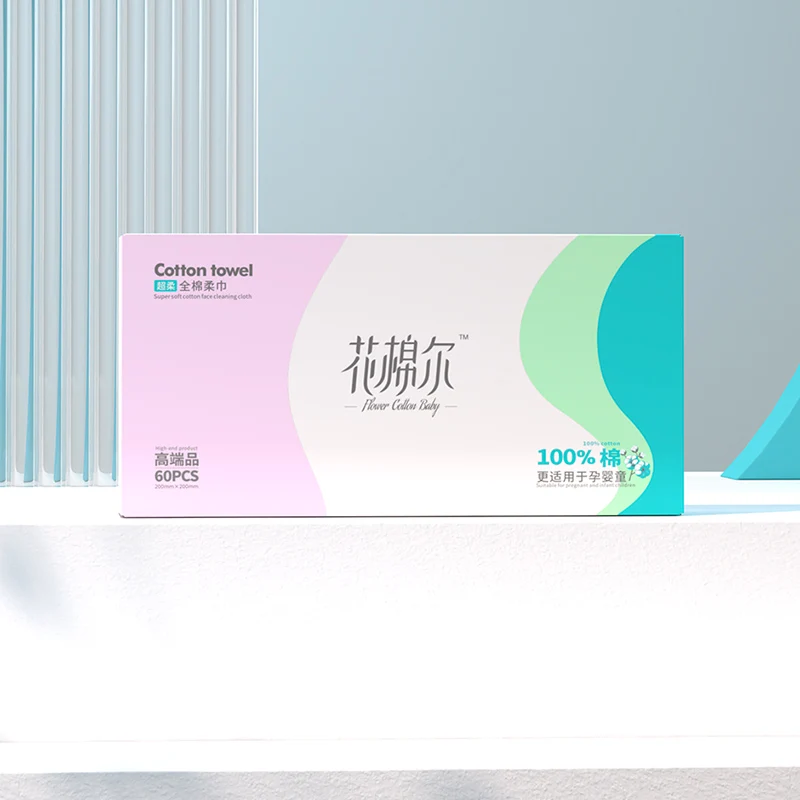 Wholesale Large Cotton Face Towel Disposable Soft Clean Facial Dry Skin Towel Woven Non-Woven Techniques Sports Cotton Tissues