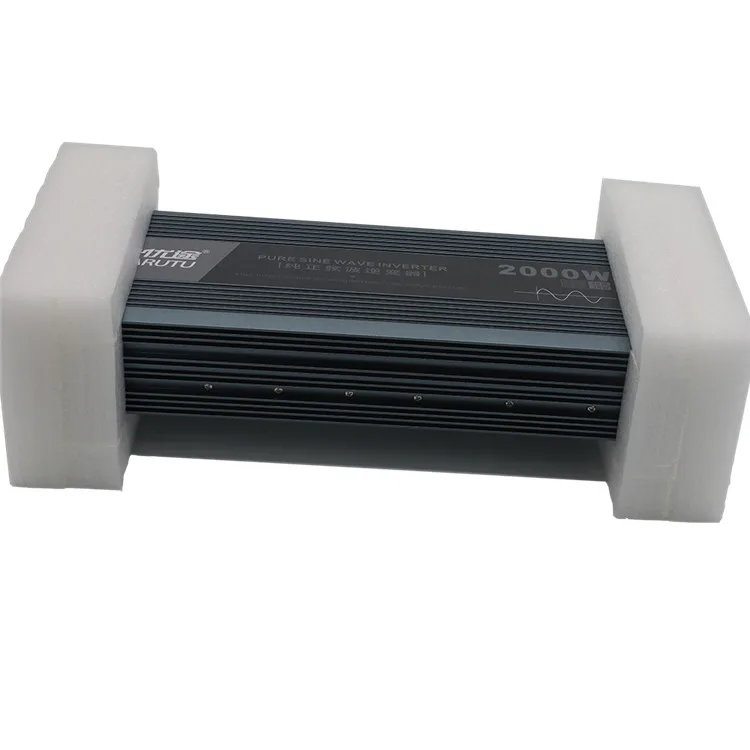  2kw 24vdc 48vdc 110vac 220vac питания Преобразователь частоты постоянного тока в переменный ток 2000w солнечный инвертор немодулированного синусоидального
