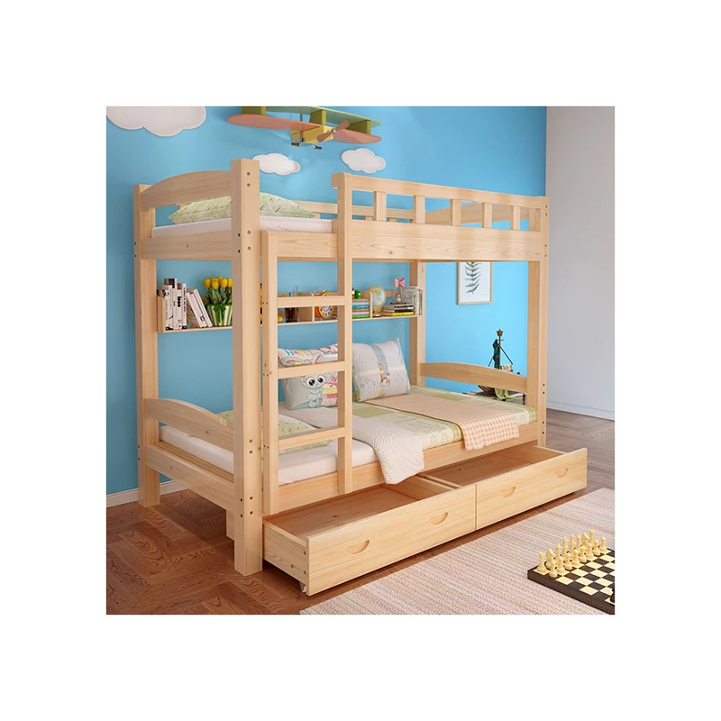 Wholesale Solid wood children bunk bed bunk beds kids bunk beds wooden