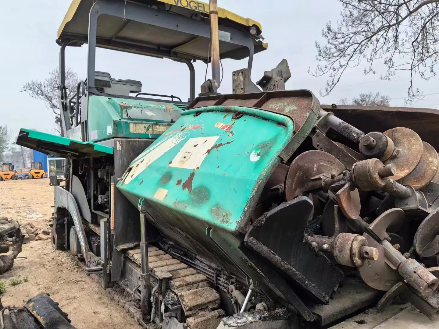 RP603L асфальтоукладчик 400 т/ч 260 мм Датчик выравнивания для асфальтоукладчика vogele