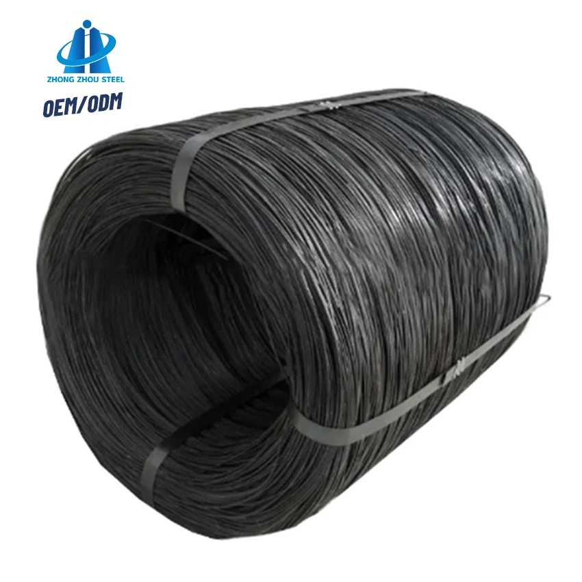 Wholesale building warehouse steel wire Low carbo steel hot rolled 5.5mm-26mm Wire rods for Nail Manufacturing