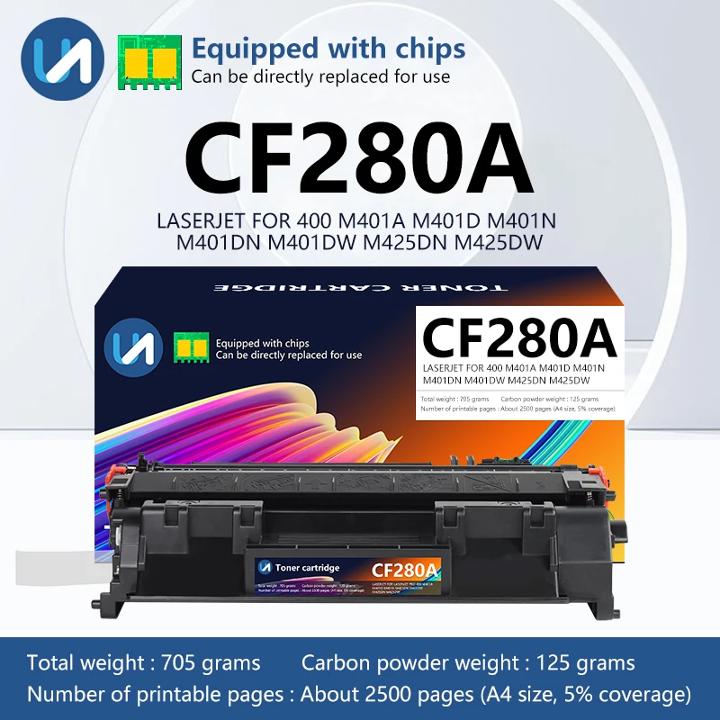 CF280a для HP подходит лазерный принтер M401dne MFP M425dn M425dw M401a M401d M401n M401dn M401dw Pro 400