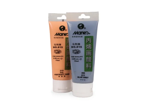 Maries 75ml Non-toxic Acrylic Colours Professional Acrylic Paint Fine Art Art Crafts and DIY Tube for Wholesale