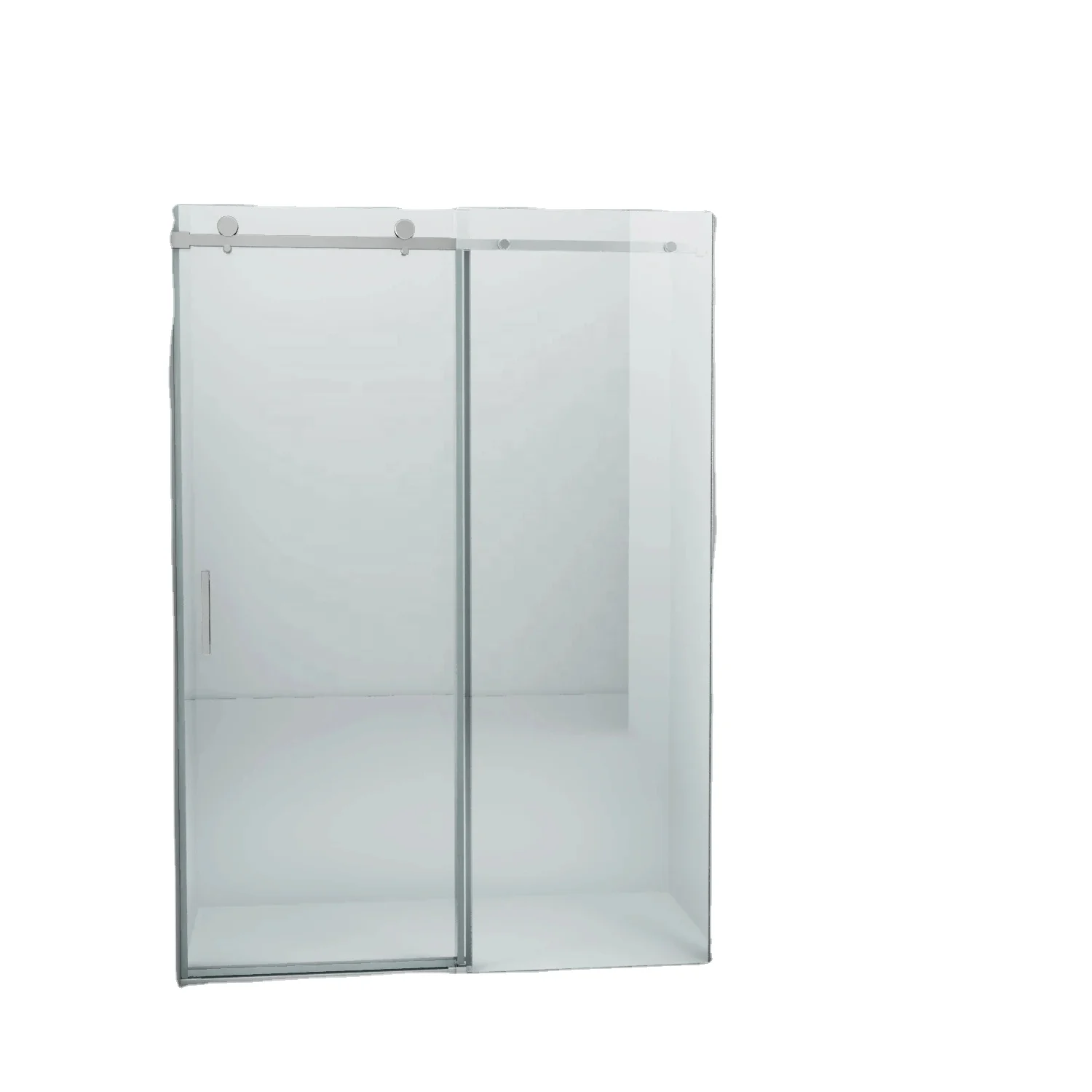 High Quality Hotel Frameless Clear Tempered Sliding Glass Shower Door Shower Enclosure