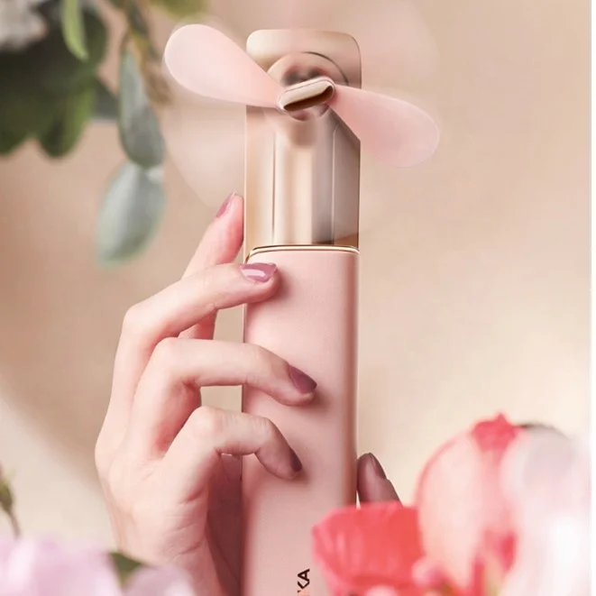 
KONKA Small Personal USB Desk Fan Portable Handheld Cooling Fan Powered by USB Strong Wind for Home Office Car Outdoor Travel 