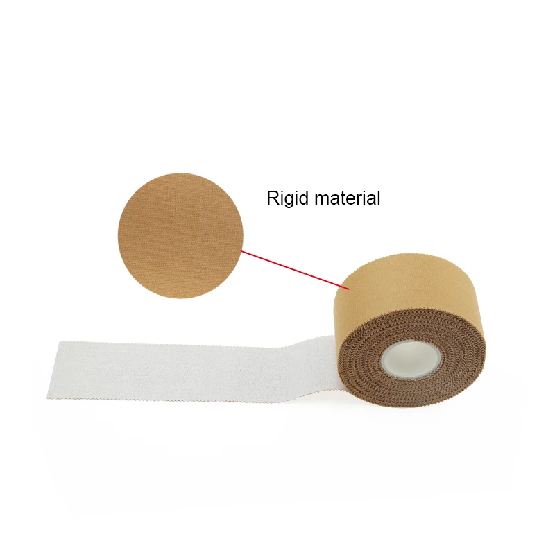 Cotton Rigid Zinc Oxide Finger Tape Custom Rigid Finger Sports Tape
